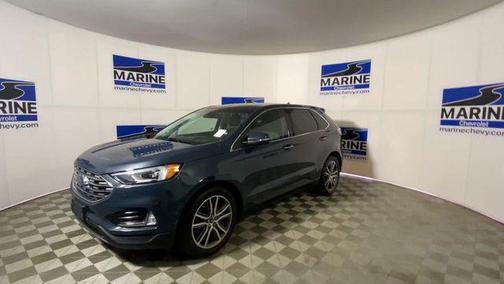 BALTIC SEA GREEN 2019 Ford Edge Titanium
