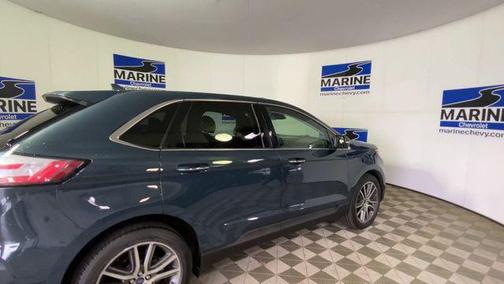 BALTIC SEA GREEN 2019 Ford Edge Titanium