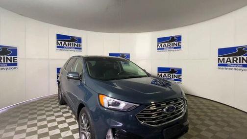 BALTIC SEA GREEN 2019 Ford Edge Titanium