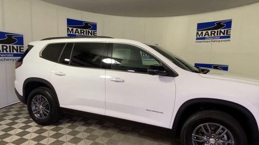 Summit White 2025 GMC Acadia FWD Elevation