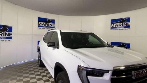 Summit White 2025 GMC Acadia FWD Elevation