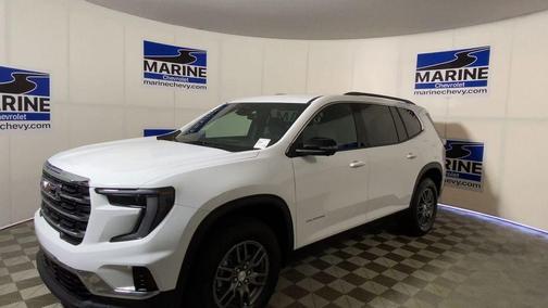 Summit White 2025 GMC Acadia FWD Elevation