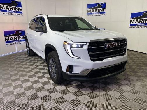 Summit White 2025 GMC Acadia FWD Elevation