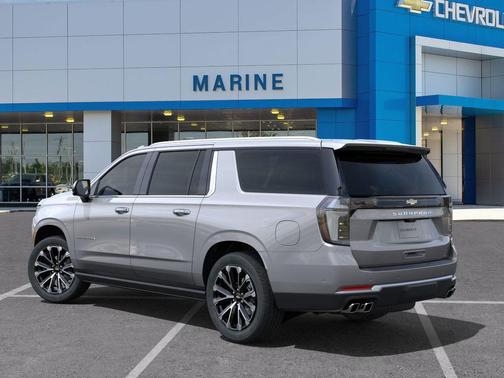 Sterling Gray Metallic 2025 Chevrolet Suburban 4WD High Country
