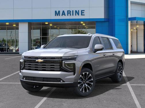 Sterling Gray Metallic 2025 Chevrolet Suburban 4WD High Country