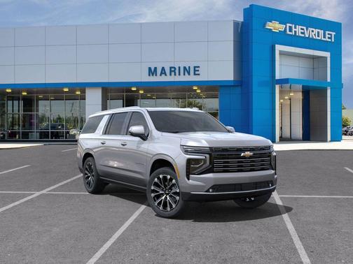 Sterling Gray Metallic 2025 Chevrolet Suburban 4WD High Country