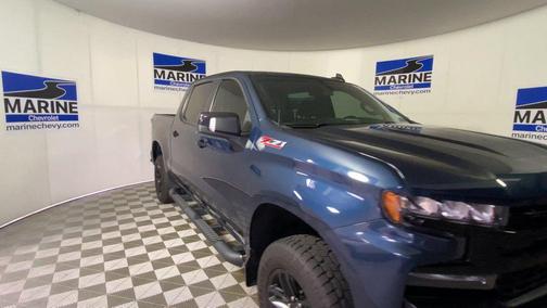 Northsky Blue Metallic 2021 Chevrolet Silverado 1500 LT Trail Boss