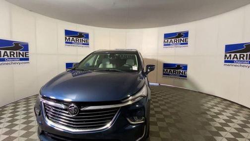 Emperor Blue Metallic 2023 Buick Enclave Essence AWD