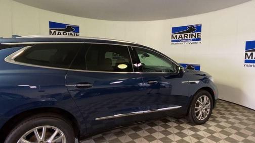 Emperor Blue Metallic 2023 Buick Enclave Essence AWD