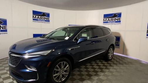 Emperor Blue Metallic 2023 Buick Enclave Essence AWD