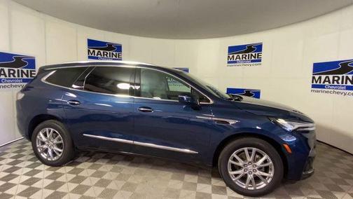 Emperor Blue Metallic 2023 Buick Enclave Essence AWD