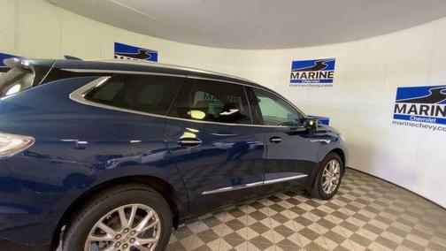 Emperor Blue Metallic 2023 Buick Enclave Essence AWD