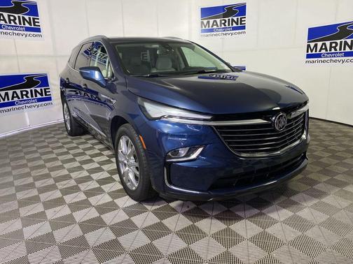 Emperor Blue Metallic 2023 Buick Enclave Essence AWD
