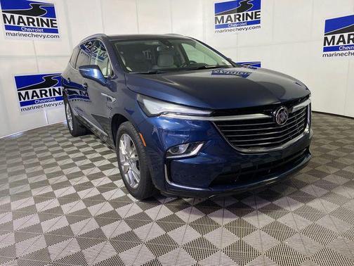 Emperor Blue Metallic 2023 Buick Enclave Essence AWD
