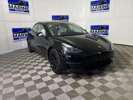 Solid Black 2023 Tesla Model 3 Standard Range