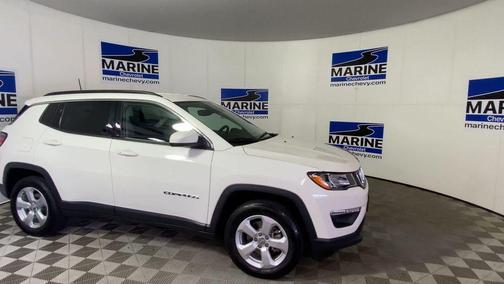 White Clearcoat 2019 Jeep Compass Latitude