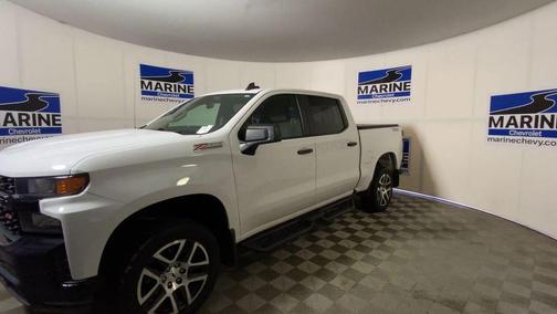 Summit White 2020 Chevrolet Silverado 1500 Custom Trail Boss