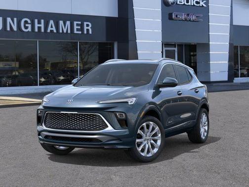 Ocean Blue Metallic 2026 Buick Encore GX Avenir
