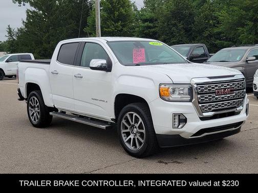 Summit White 2021 GMC Canyon Denali