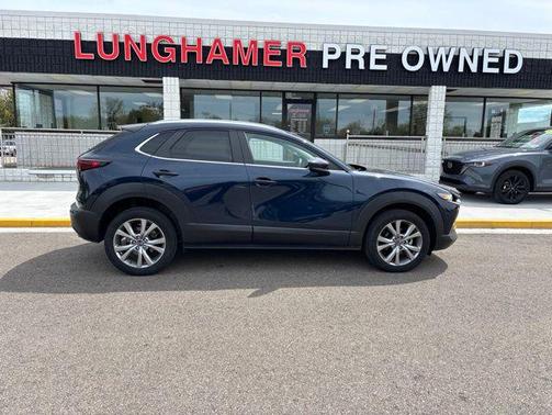 Deep Crystal Blue Mica 2023 Mazda CX-30 2.5 S Preferred Package