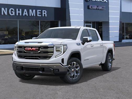 Summit White 2026 GMC Sierra 1500 SLT