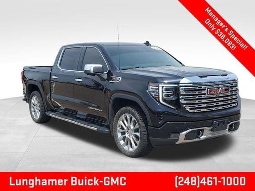 Onyx Black 2023 GMC Sierra 1500 Denali