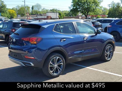 Sapphire Metallic 2023 Buick Encore GX Select