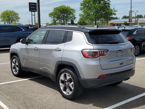 Billet Silver Metallic Clearcoat 2019 Jeep Compass Limited