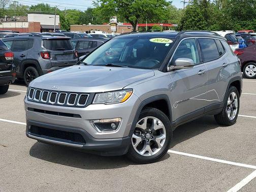 Billet Silver Metallic Clearcoat 2019 Jeep Compass Limited