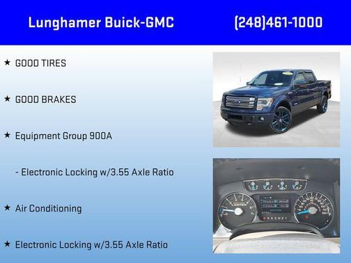 BLUE JEANS METALLIC 2014 Ford F-150 Limited