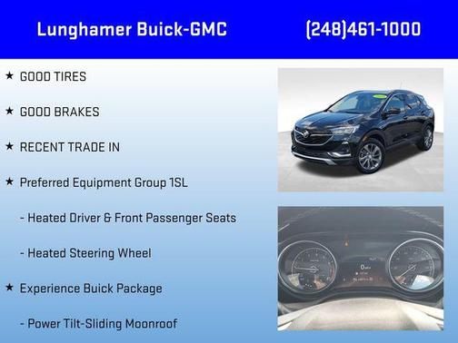 Ebony Twilight Metallic 2023 Buick Encore GX Essence