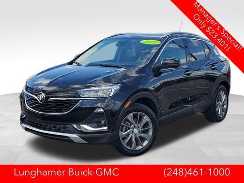 Ebony Twilight Metallic 2023 Buick Encore GX Essence