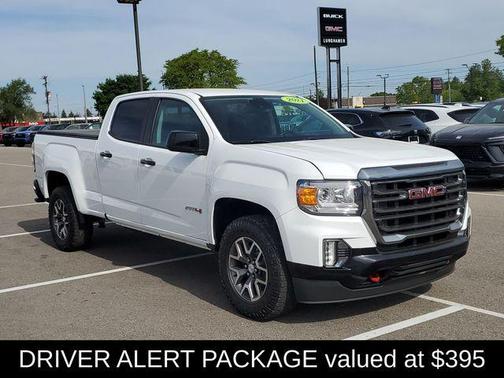 Summit White 2021 GMC Canyon AT4