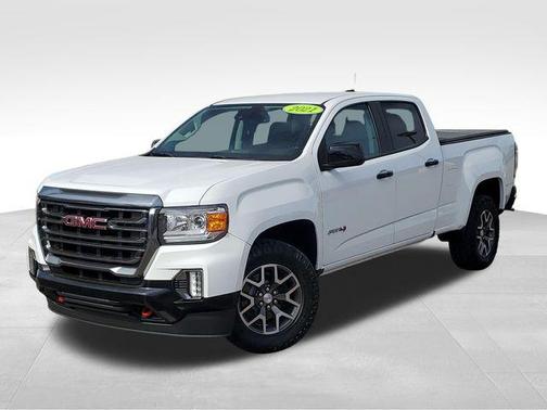 Summit White 2021 GMC Canyon AT4