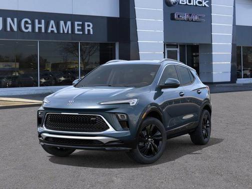 Ocean Blue Metallic 2026 Buick Encore GX Sport Touring