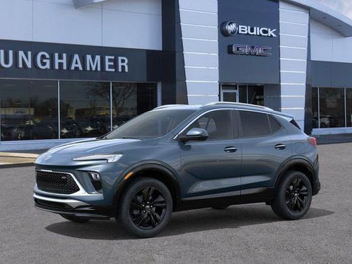 Ocean Blue Metallic 2026 Buick Encore GX Sport Touring
