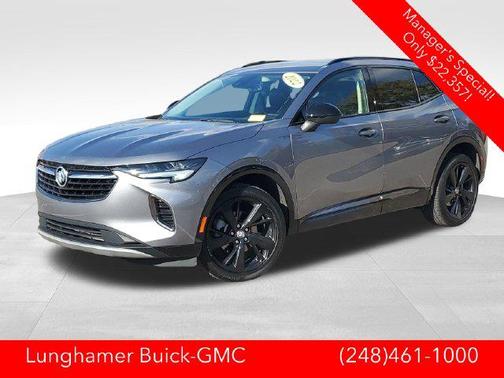 Satin Steel Metallic 2022 Buick Envision FWD Preferred