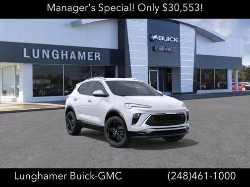 Summit White 2026 Buick Encore GX Sport Touring