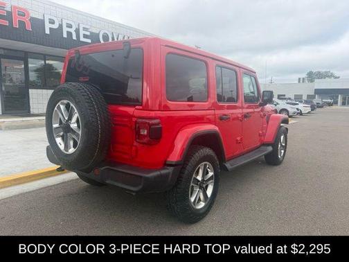 Firecracker Red Clearcoat 2020 Jeep Wrangler Unlimited Sahara