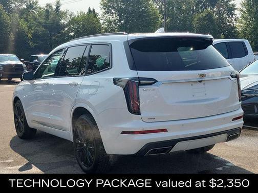 Crystal White Tricoat 2024 Cadillac XT6 Sport AWD