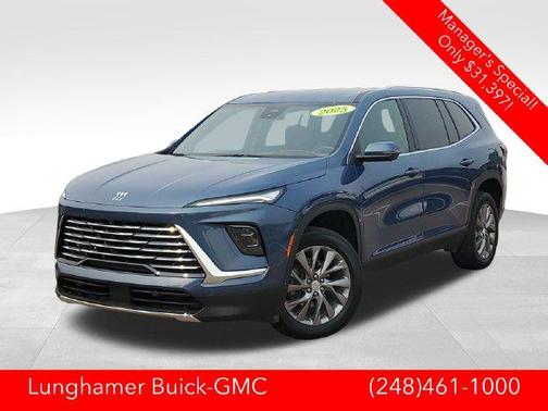 Ocean Blue Metallic 2025 Buick Enclave Preferred FWD