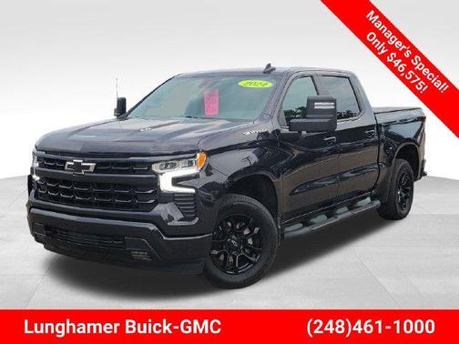 Dark Ash Metallic 2024 Chevrolet Silverado 1500 RST