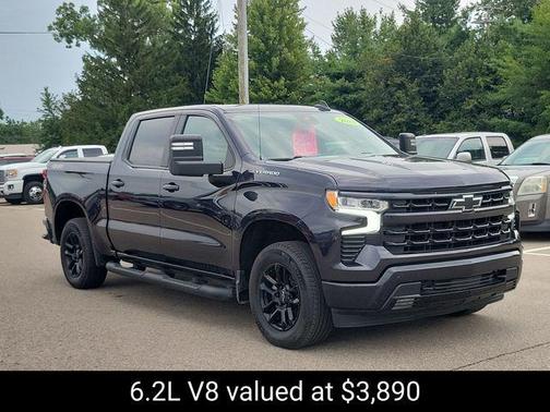Dark Ash Metallic 2024 Chevrolet Silverado 1500 RST