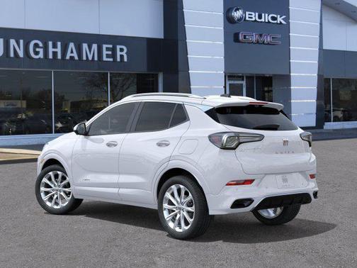 White Frost Tricoat 2026 Buick Encore GX Avenir