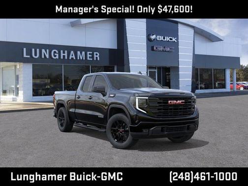 Onyx Black 2026 GMC Sierra 1500 Elevation