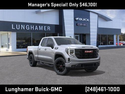 Sterling Metallic 2026 GMC Sierra 1500 Elevation