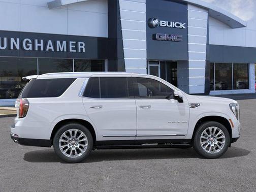 Glacier White Tricoat 2026 GMC Yukon Denali