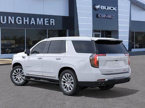 Glacier White Tricoat 2026 GMC Yukon Denali