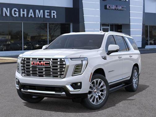 Glacier White Tricoat 2026 GMC Yukon Denali