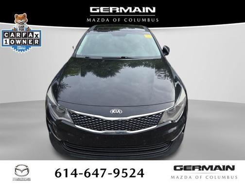 Ebony Black 2017 Kia Optima EX